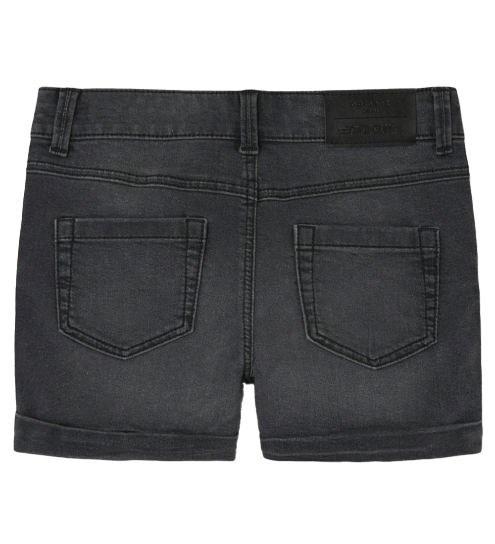 Name It Shorts - NkfRose - Dark Grey Denim