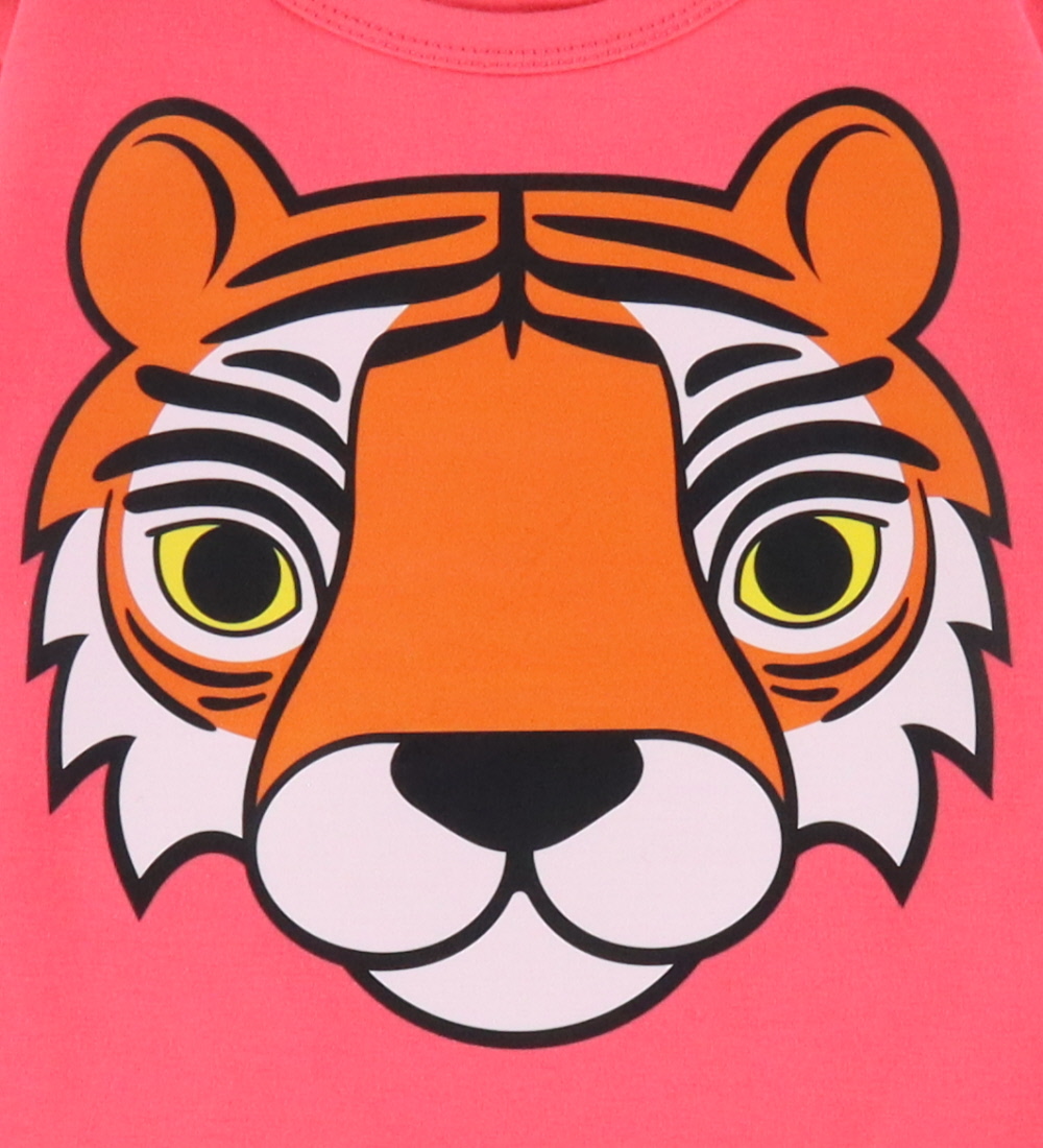 DYR-Cph Bluse - Dyrroar T - Bright Pink Tiger