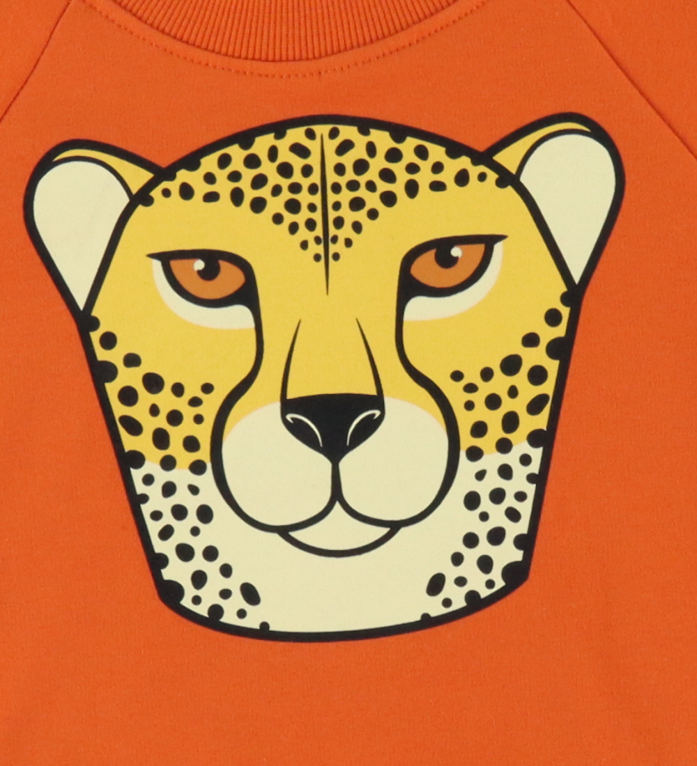 DYR-Cph Sweatshirt - Dyrbellow - Pumpkin Geropard