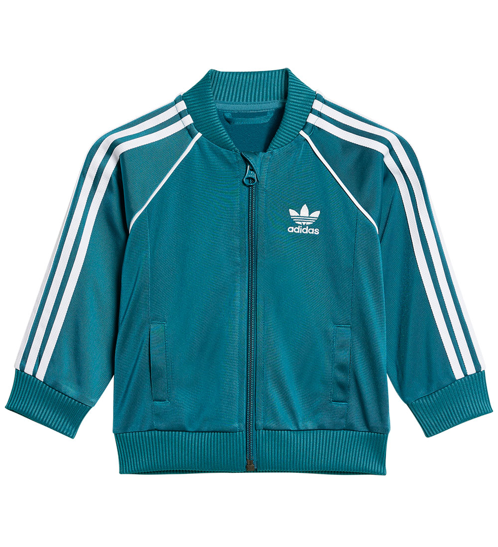 adidas Original Træningssæt - SST - Petroleum