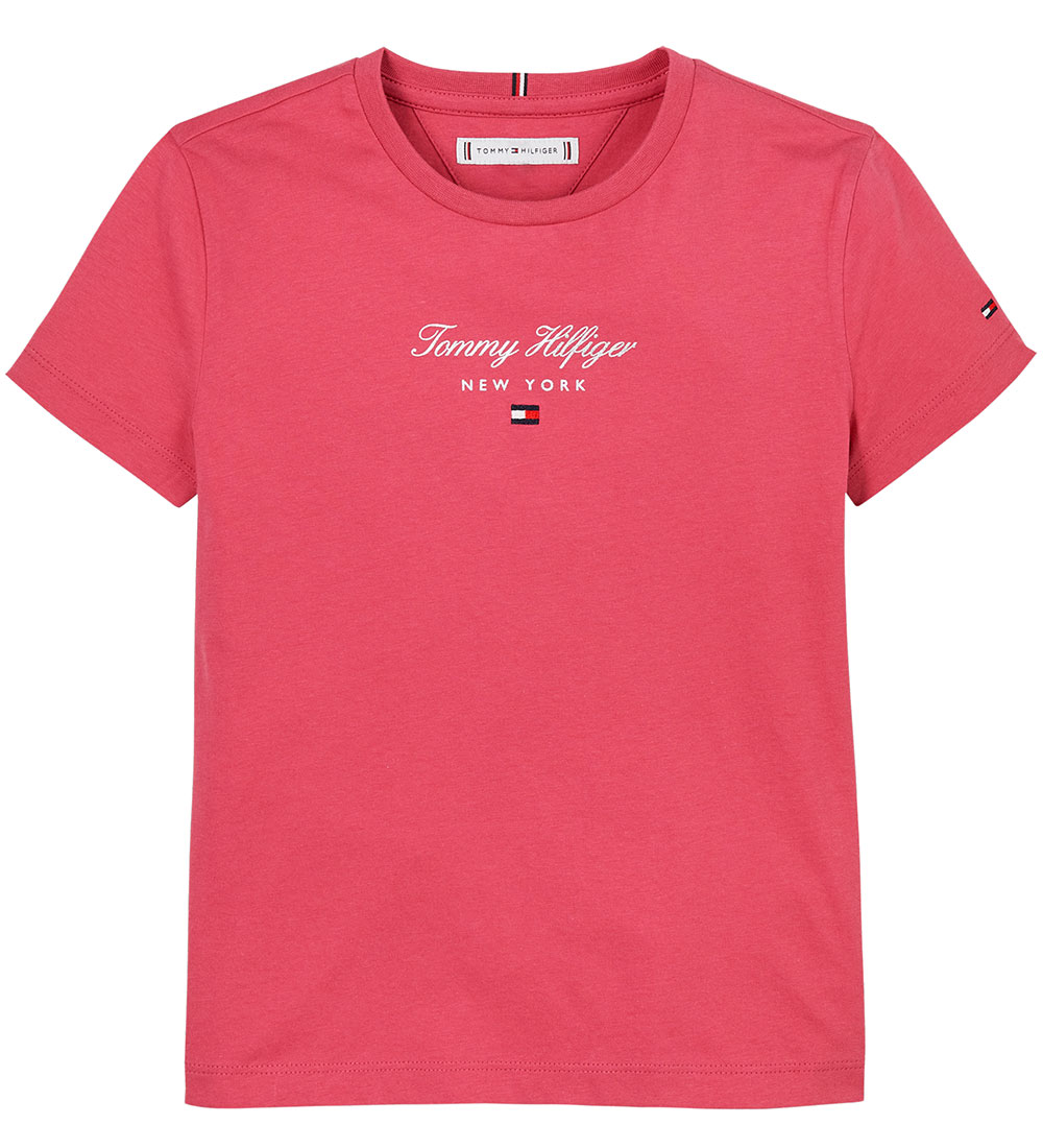 Tommy Hilfiger T-shirt - NYC Foil - Heritage Pink