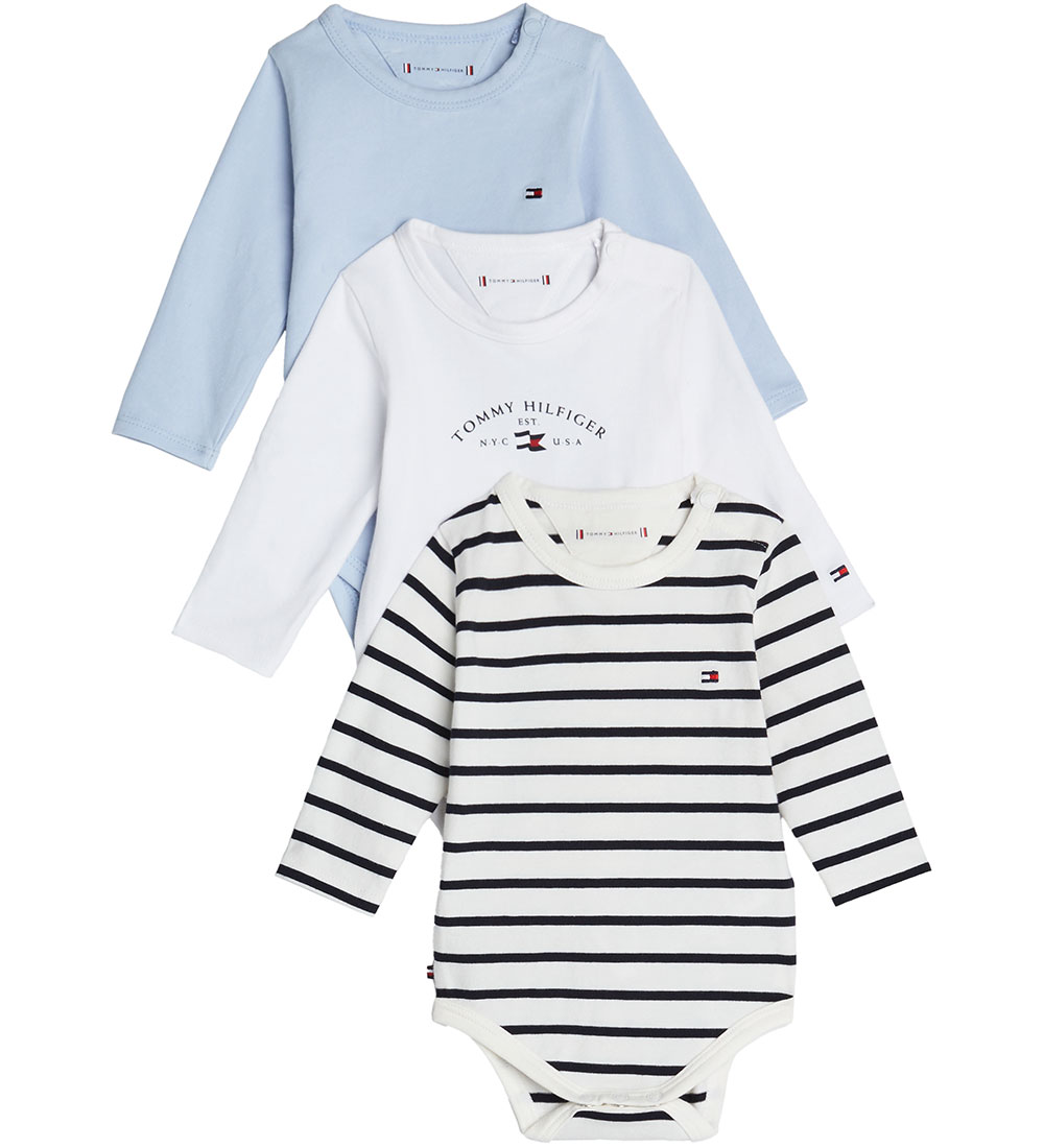 Tommy Hilfiger Gaveæske - Body l/æ - 3-pak - Desert Sky
