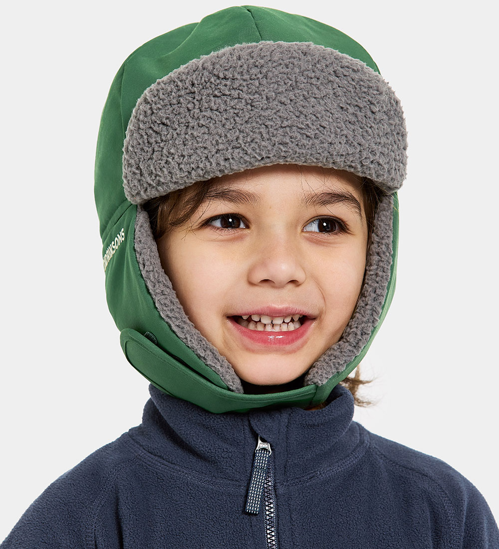 Didriksons Hue - Biggles Cap - Pine Green