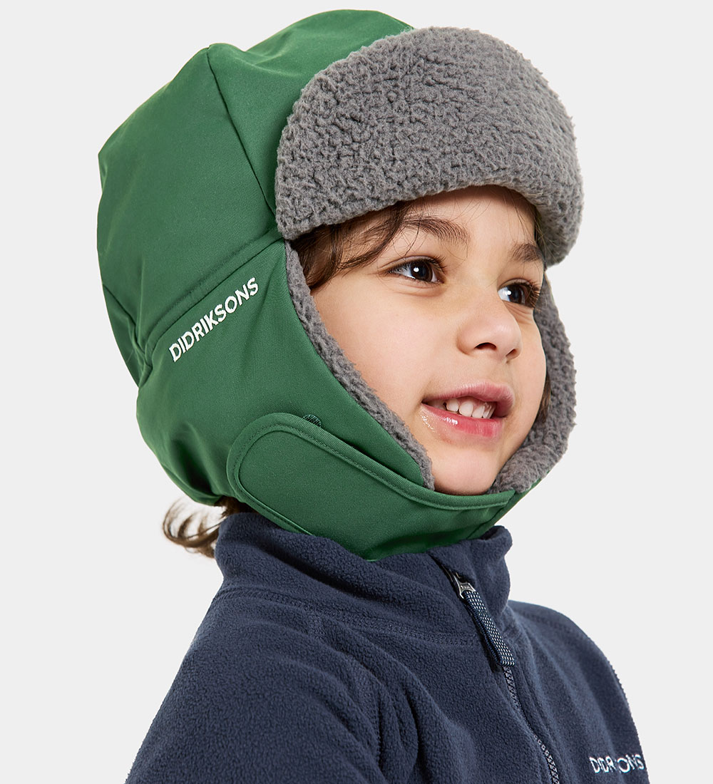 Didriksons Hue - Biggles Cap - Pine Green