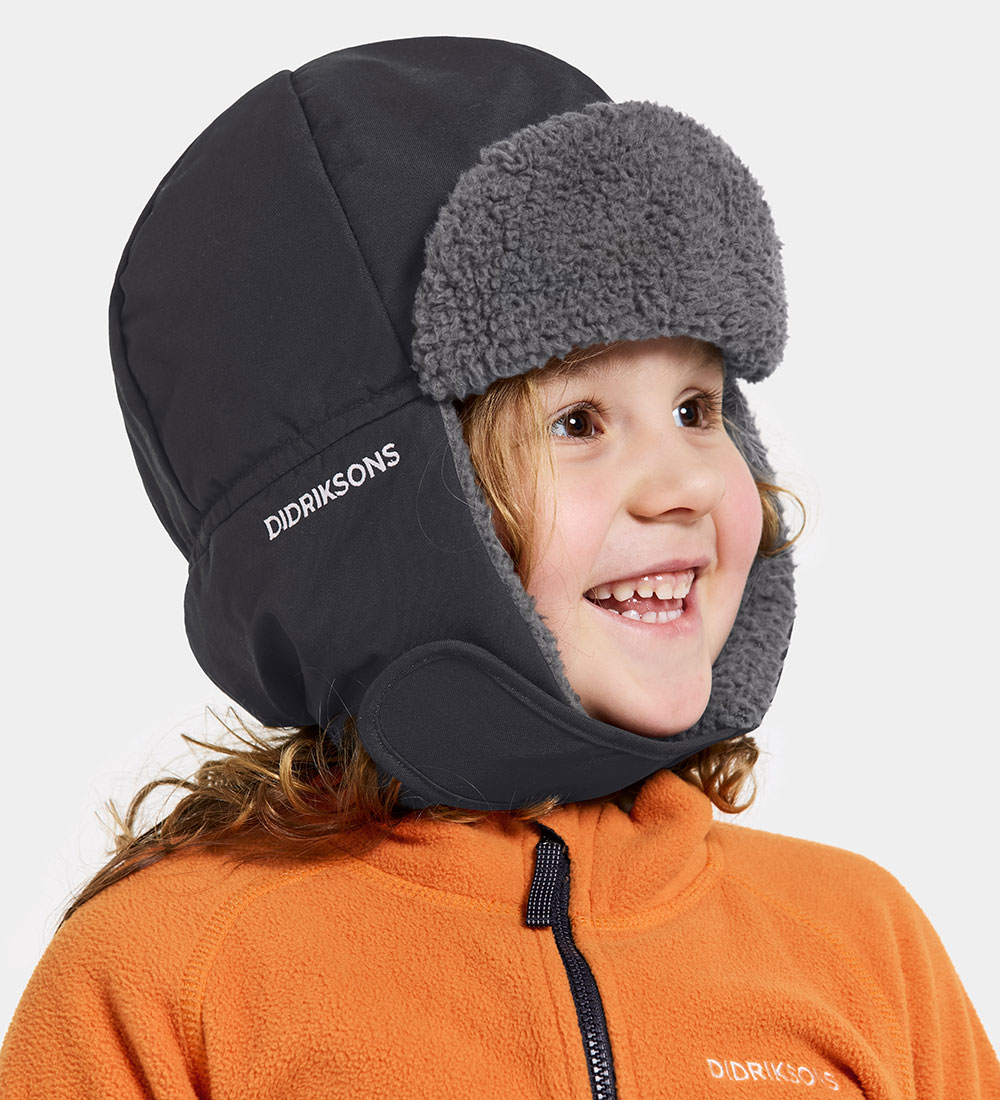 Didriksons Hue - Biggles Cap - Sort