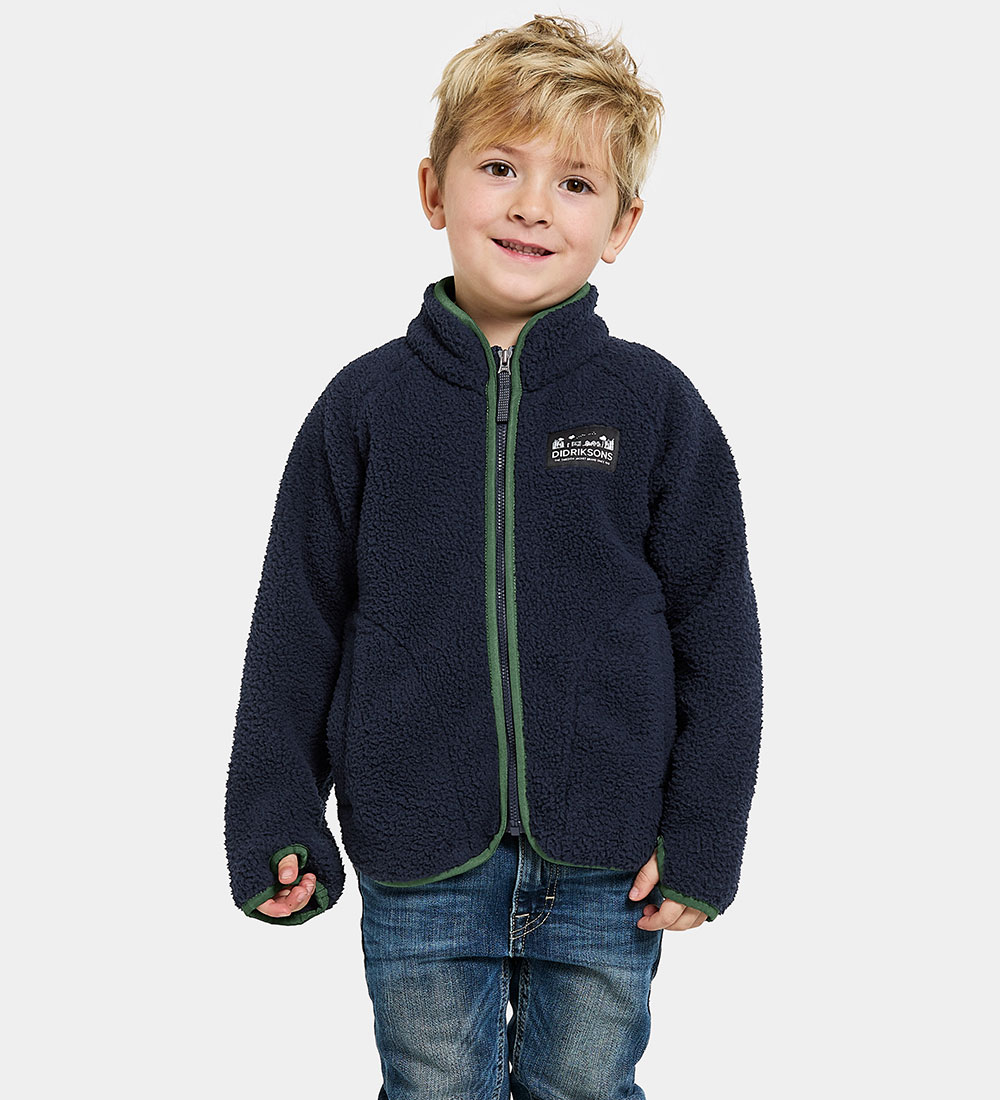 Didriksons Fleecejakke - Gibbs - Navy