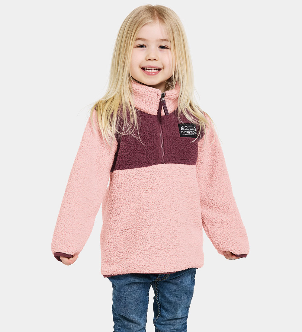 Didriksons Fleecejakke - Gosig - Dusty Pink