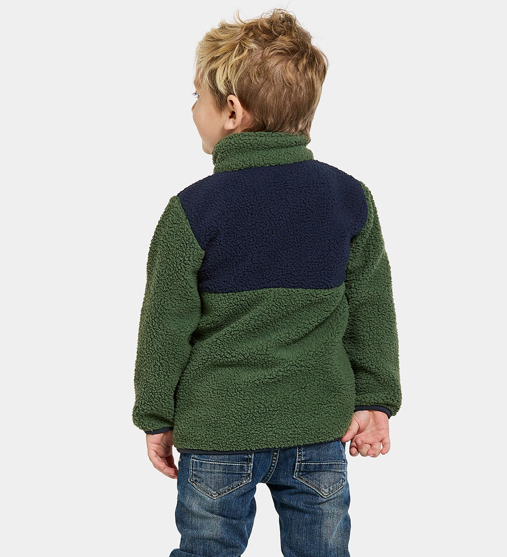 Didriksons Fleecejakke - Gosig - Pine Green