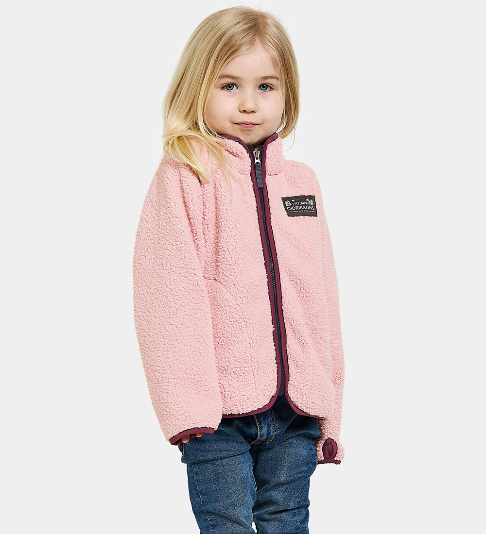 Didriksons Fleecejakke - Gibbs - Dusty Pink