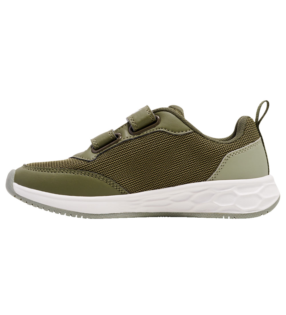 Hummel Sko - Turbo Run 1.0 JR - Dusty Olive