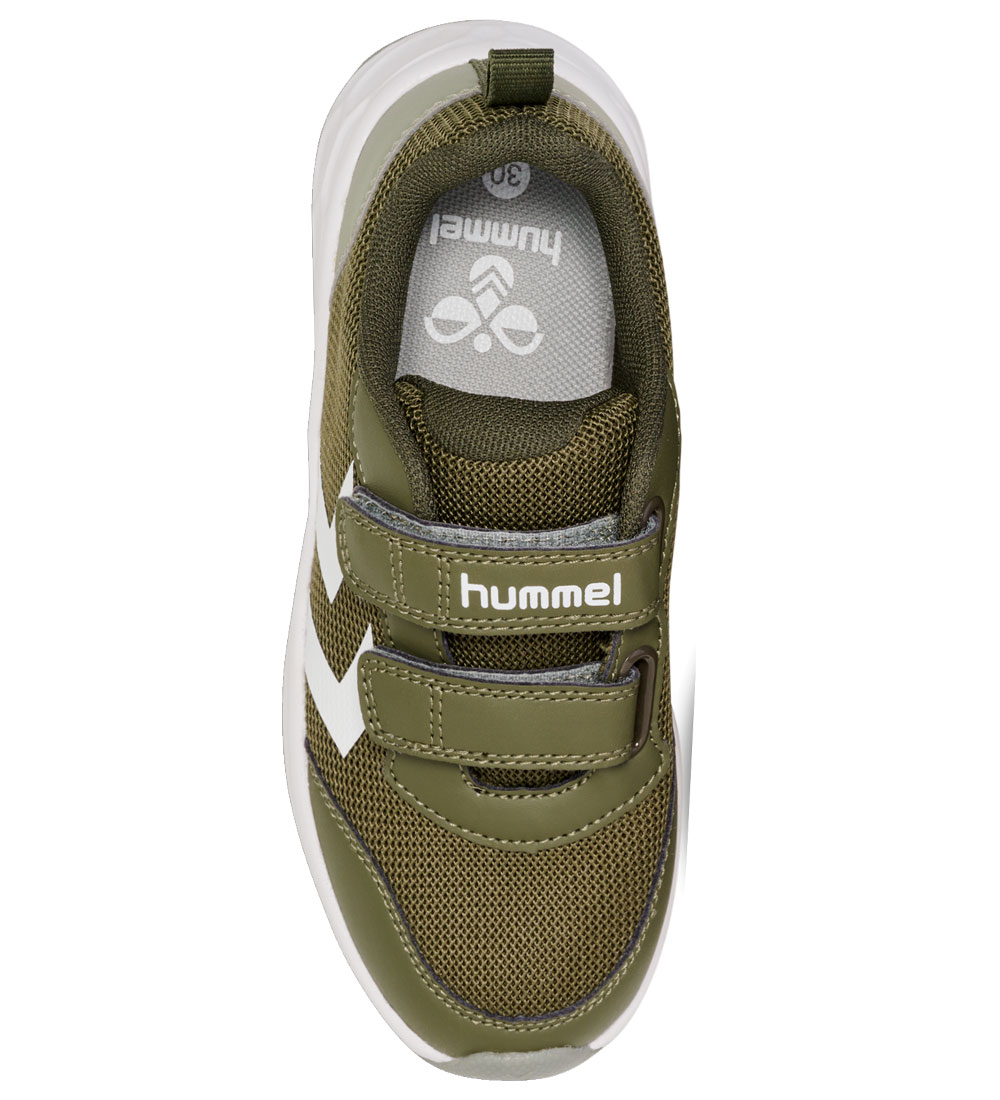 Hummel Sko - Turbo Run 1.0 JR - Dusty Olive