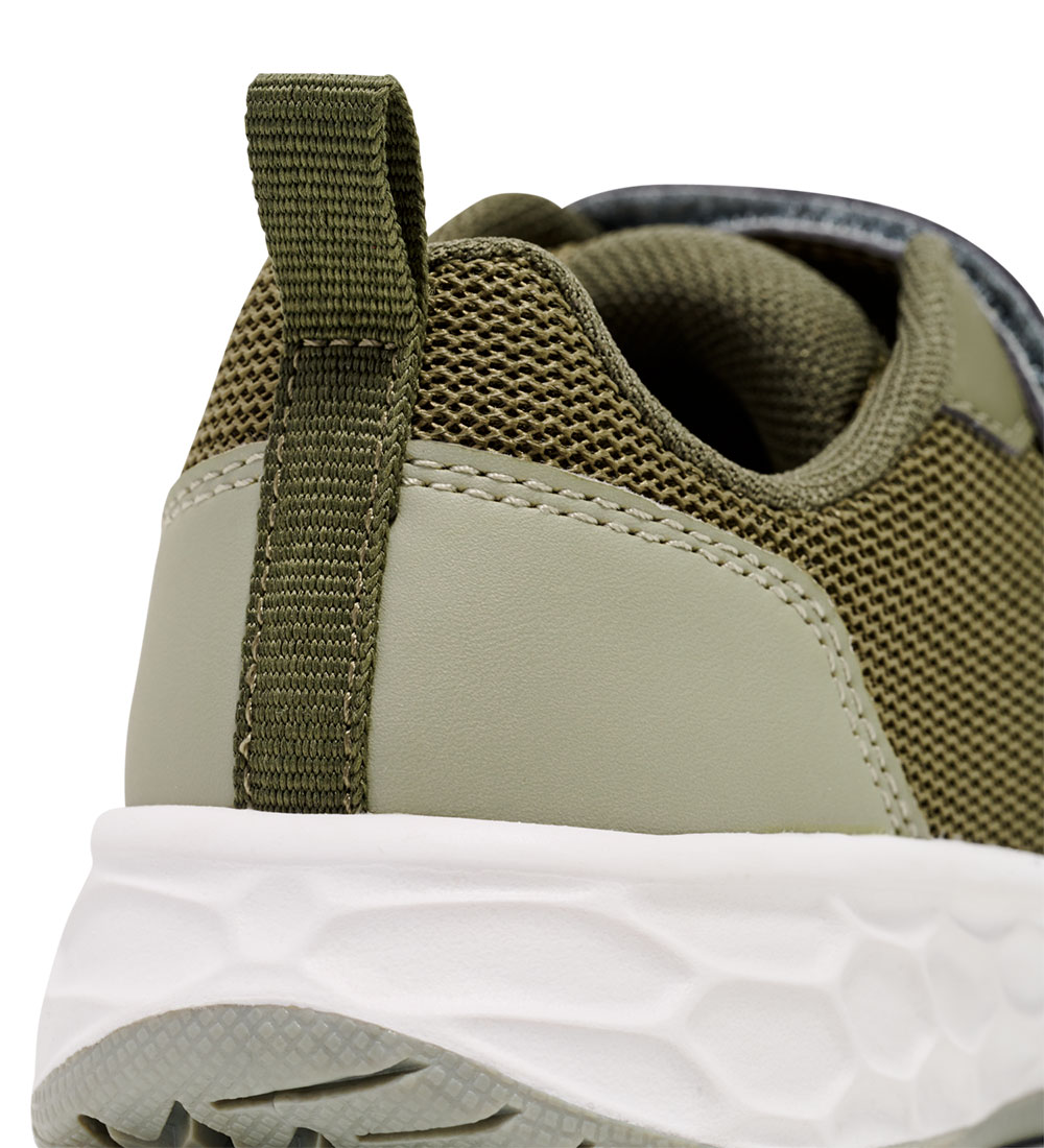Hummel Sko - Turbo Run 1.0 JR - Dusty Olive