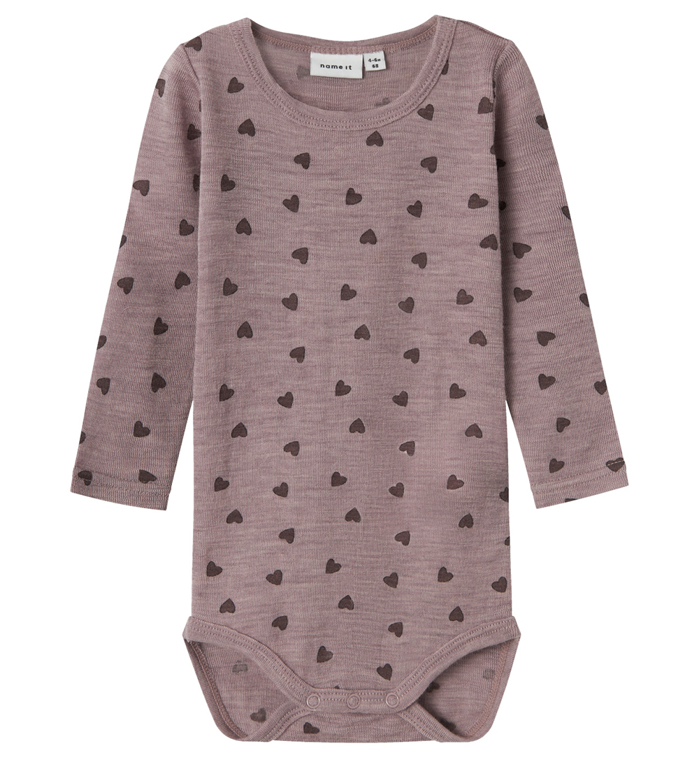 Name It Body l/æ - Uld - NbfWang - Purple Dove