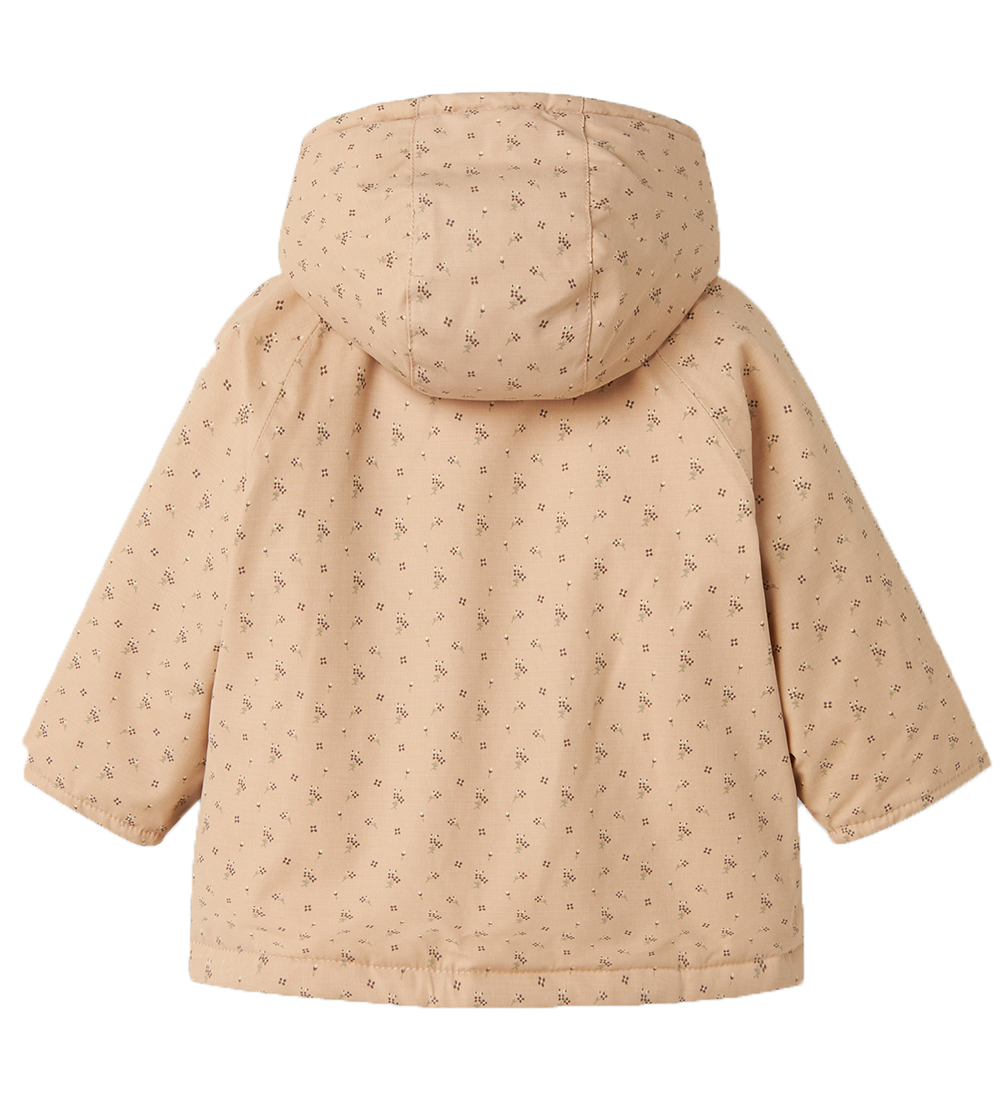 Lil Atelier Vinterjakke - NbfGerda Padded - Rugby Tan
