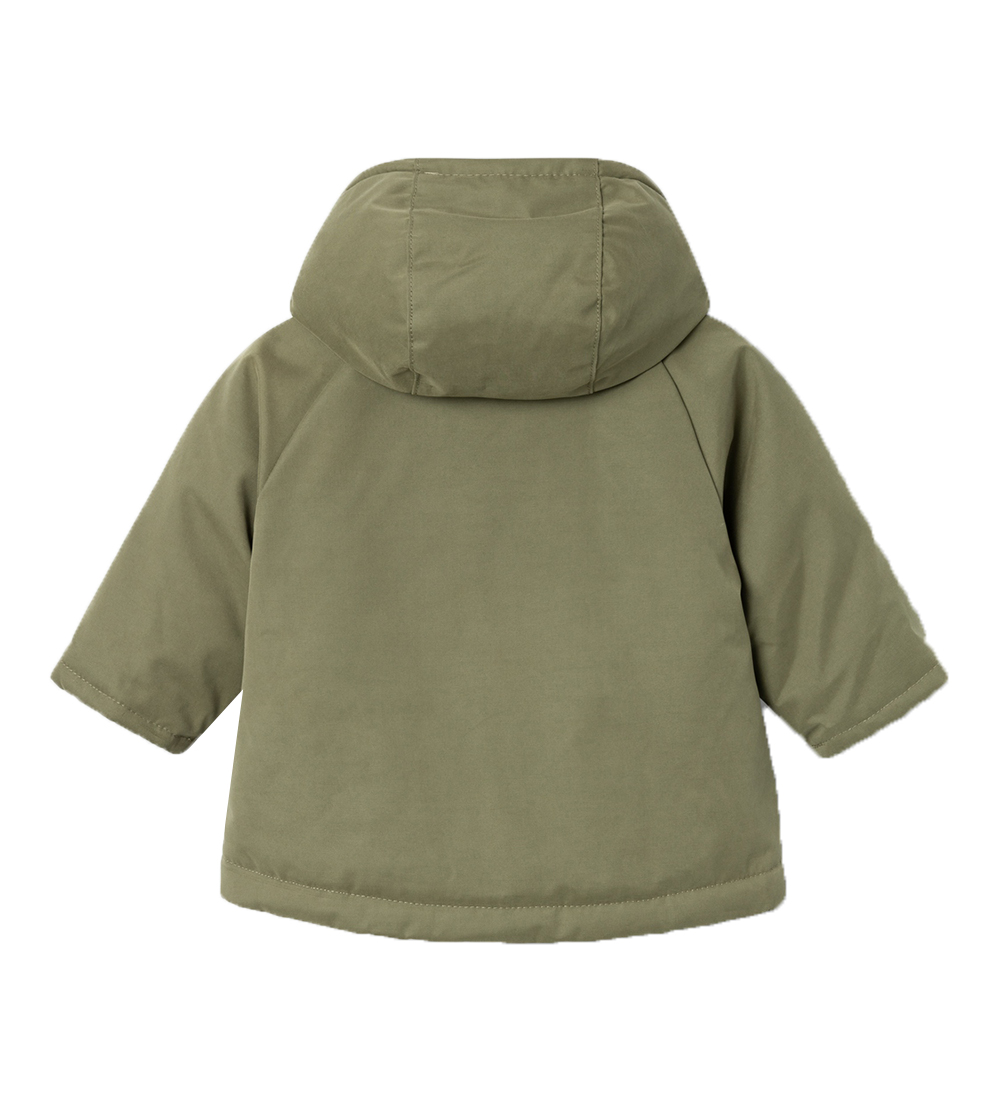 Lil Atelier Vinterjakke - NbmGodo Padded - Kalamata