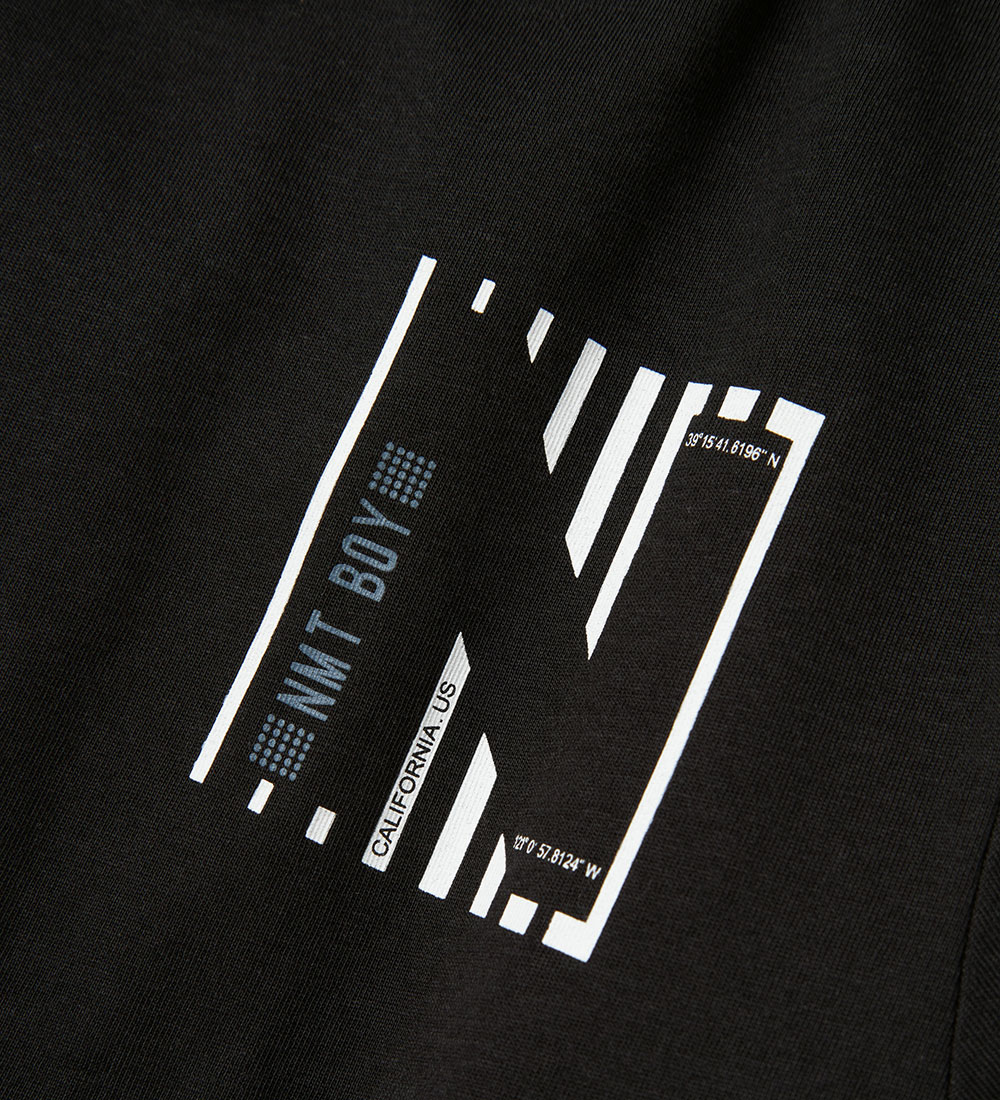 Name It T-shirt - NkmVilogo - Black/NMT Boy