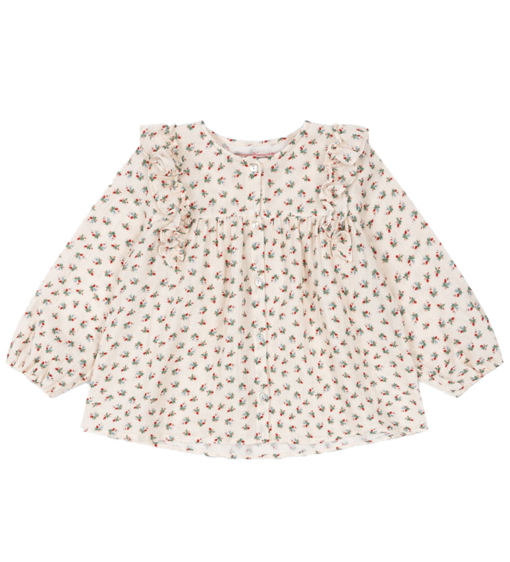 Konges Sløjd Bluse - Musselin - Coco - Fleur Tricolore