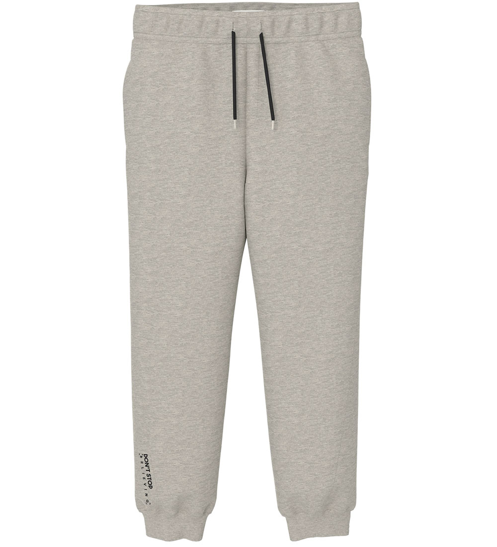 Name It Sweatpants - NkmNokas - Grey Melange