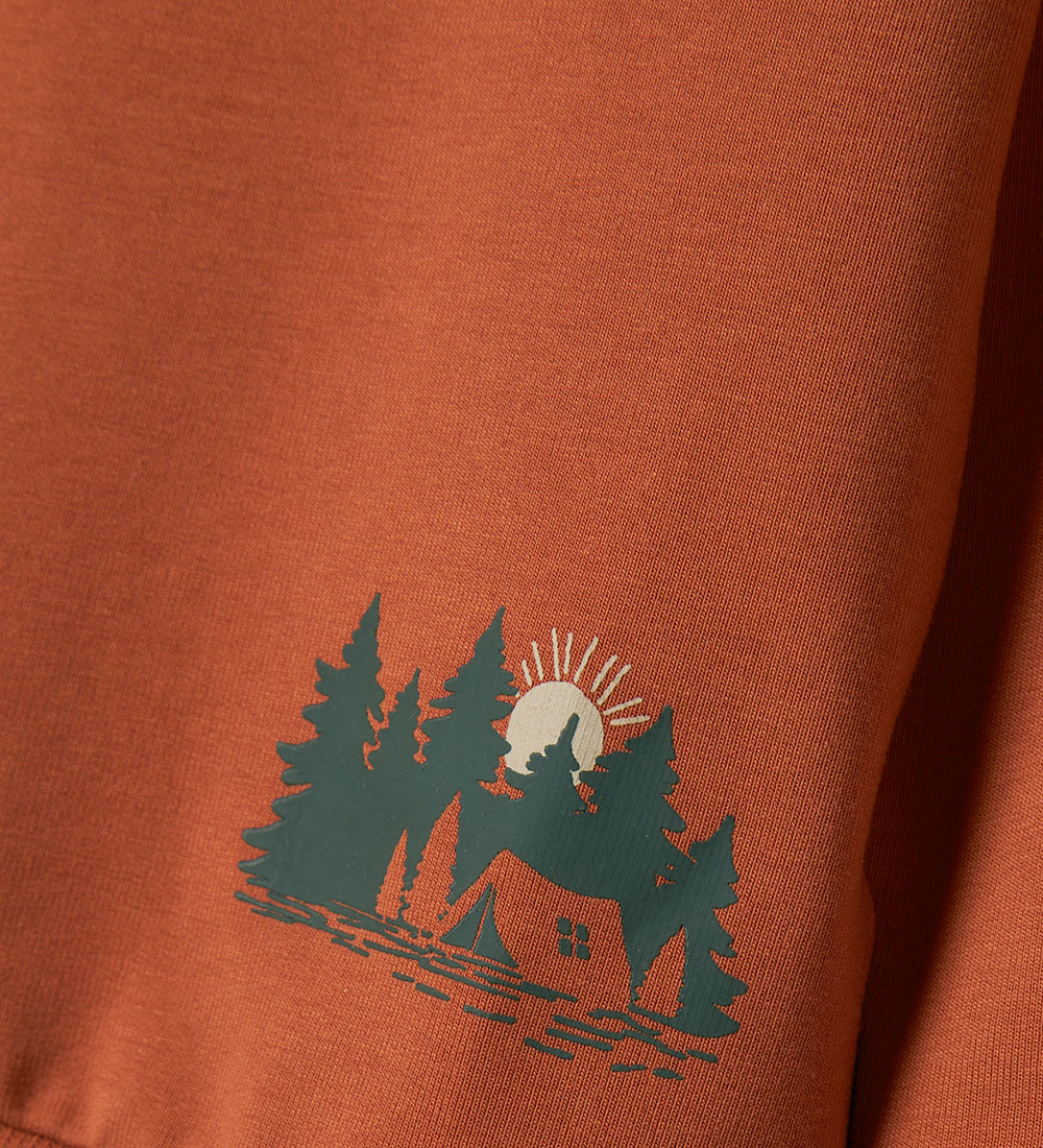 Name It Sweatshirt - NmmLava - Baked Clay