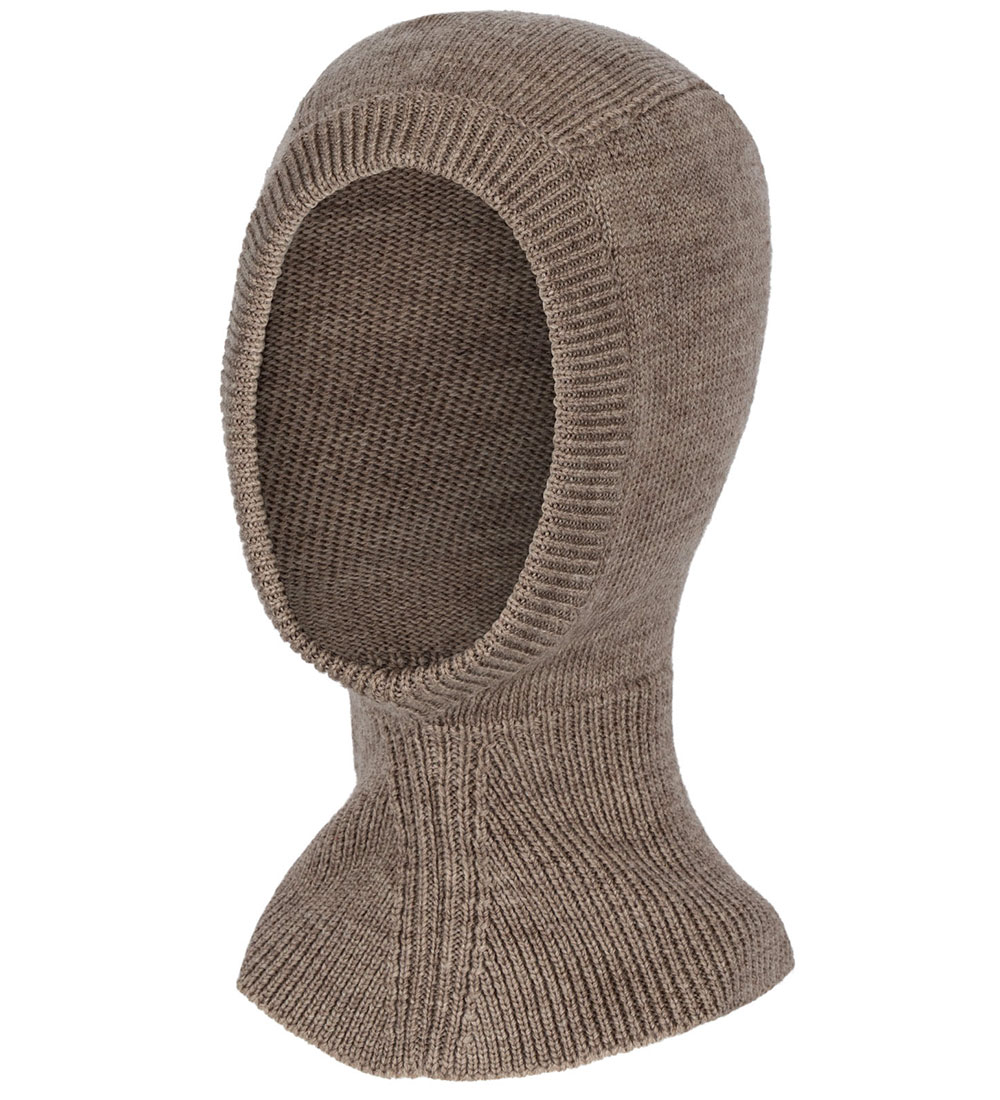 Konges Sløjd Elefanthue - Uld - 1-lags - Soft Brown