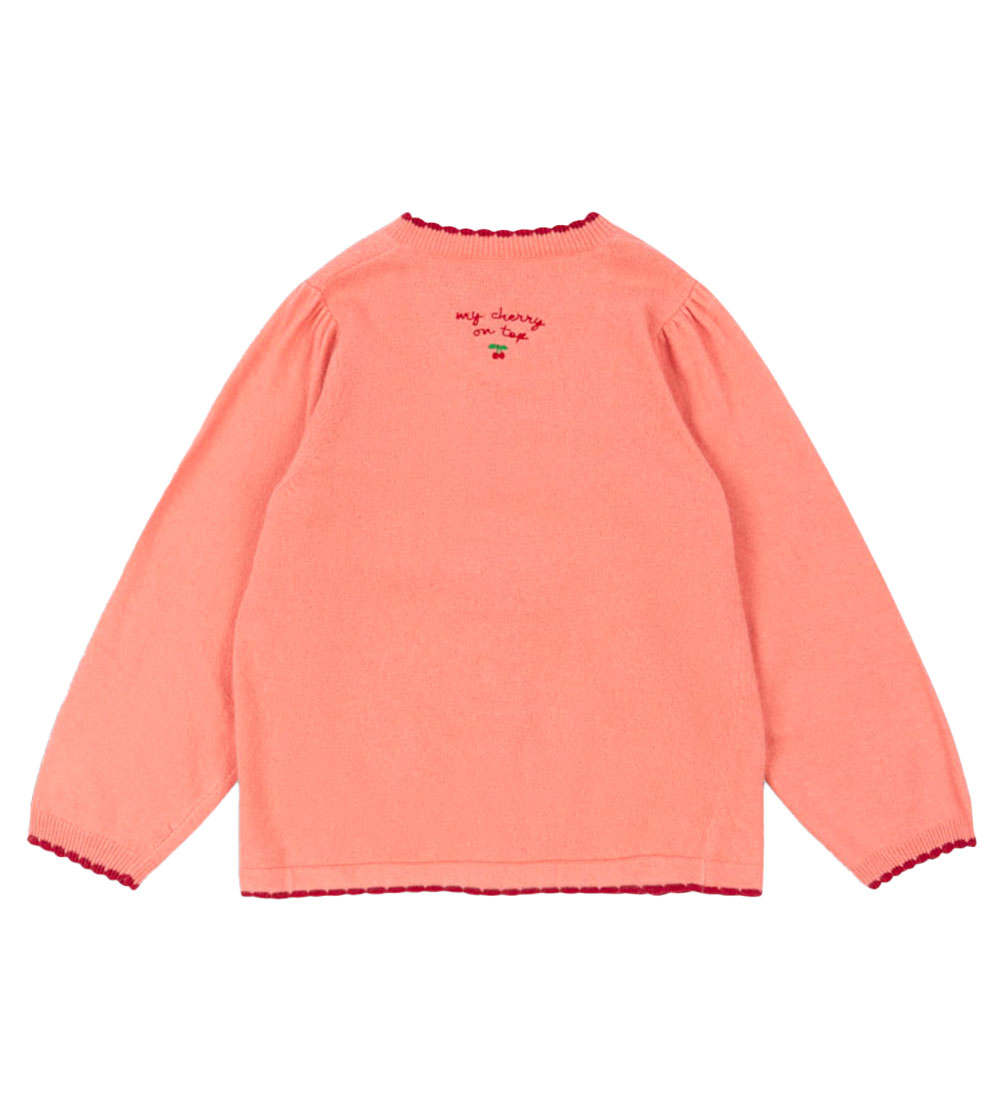 Konges Sløjd Cardigan - Bomuld/Uld - Alexa - Powder Pink