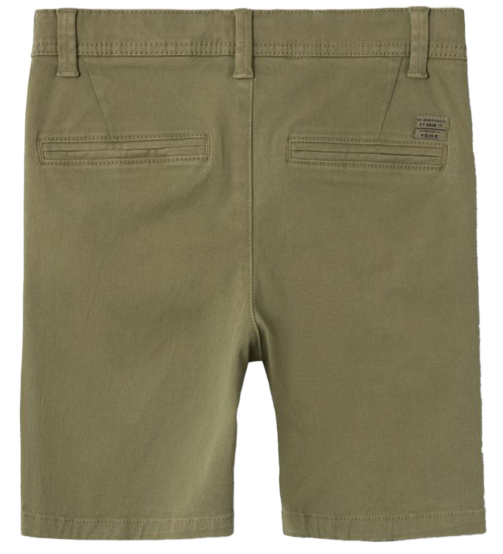 Name It Shorts - NkmSilas - Deep Lichen Green