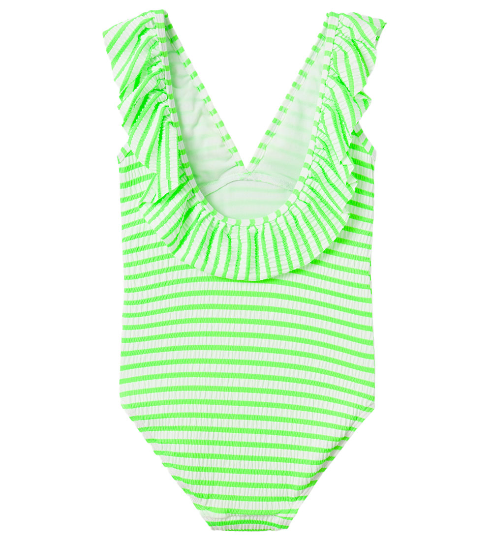 Name It Badedragt - NkfZaley - Green Gecko/Jet Stream