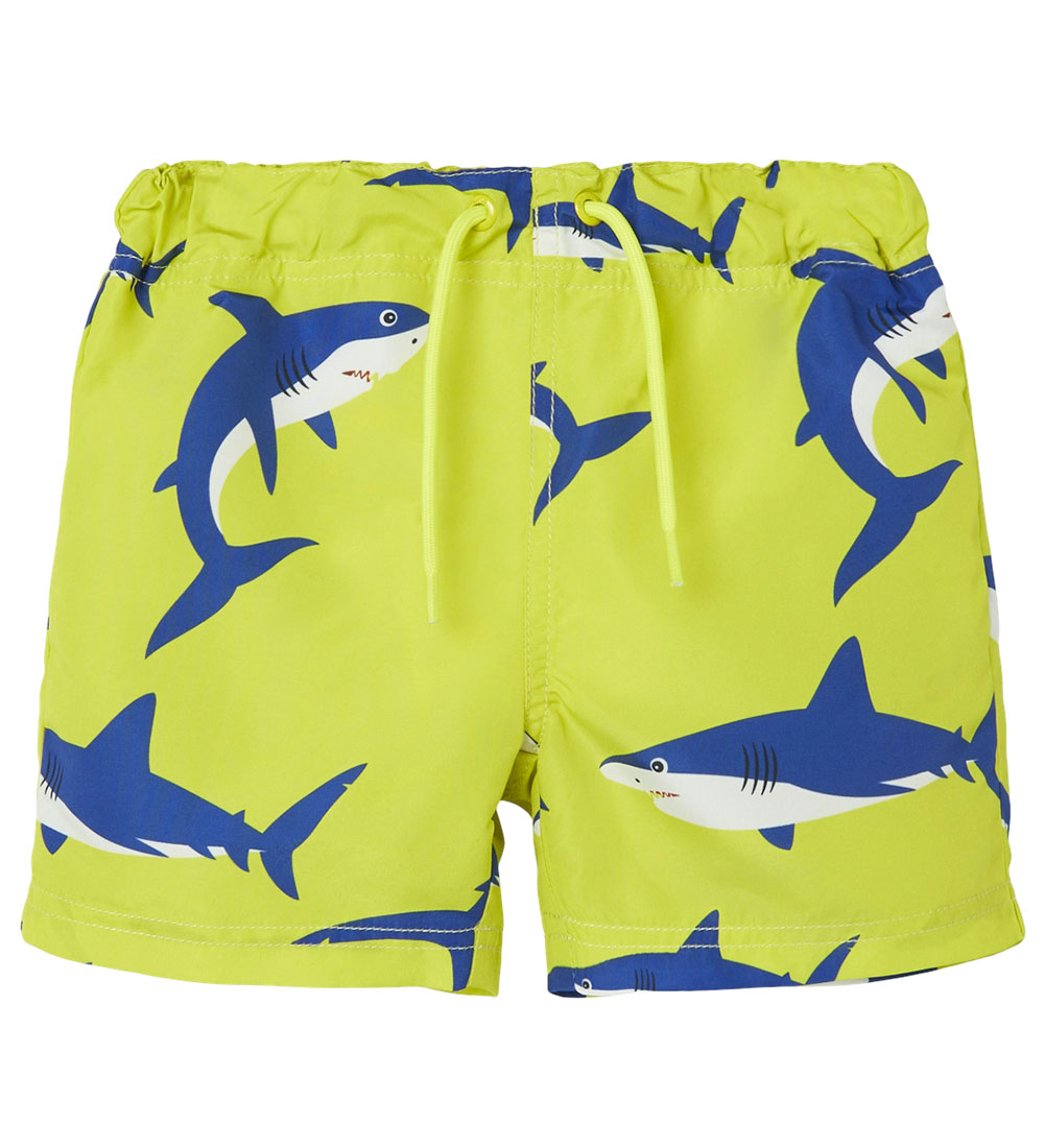 Name It Badeshorts - NmmZeus - Evening Primrose/Shark