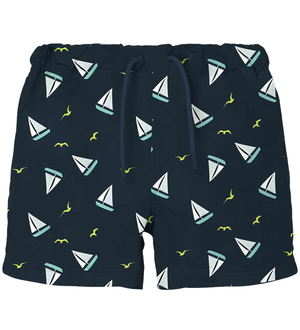 Name It Badeshorts - NmmZeus - Dark Sapphire/Boat