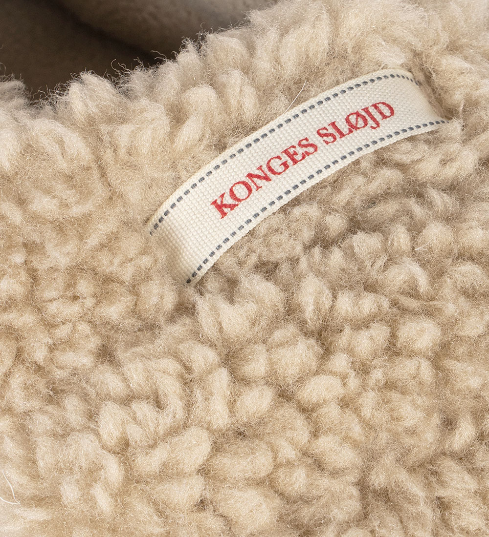 Konges Sløjd Hjemmesko - Globe - Cream Off White