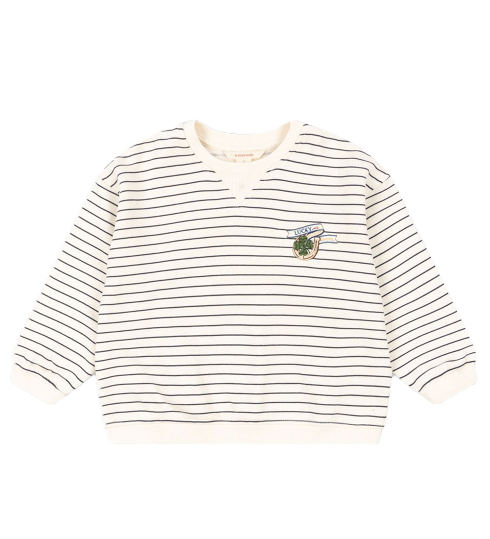 Konges Sløjd Sweatshirt - Amio - Antique White/Ombre Blue