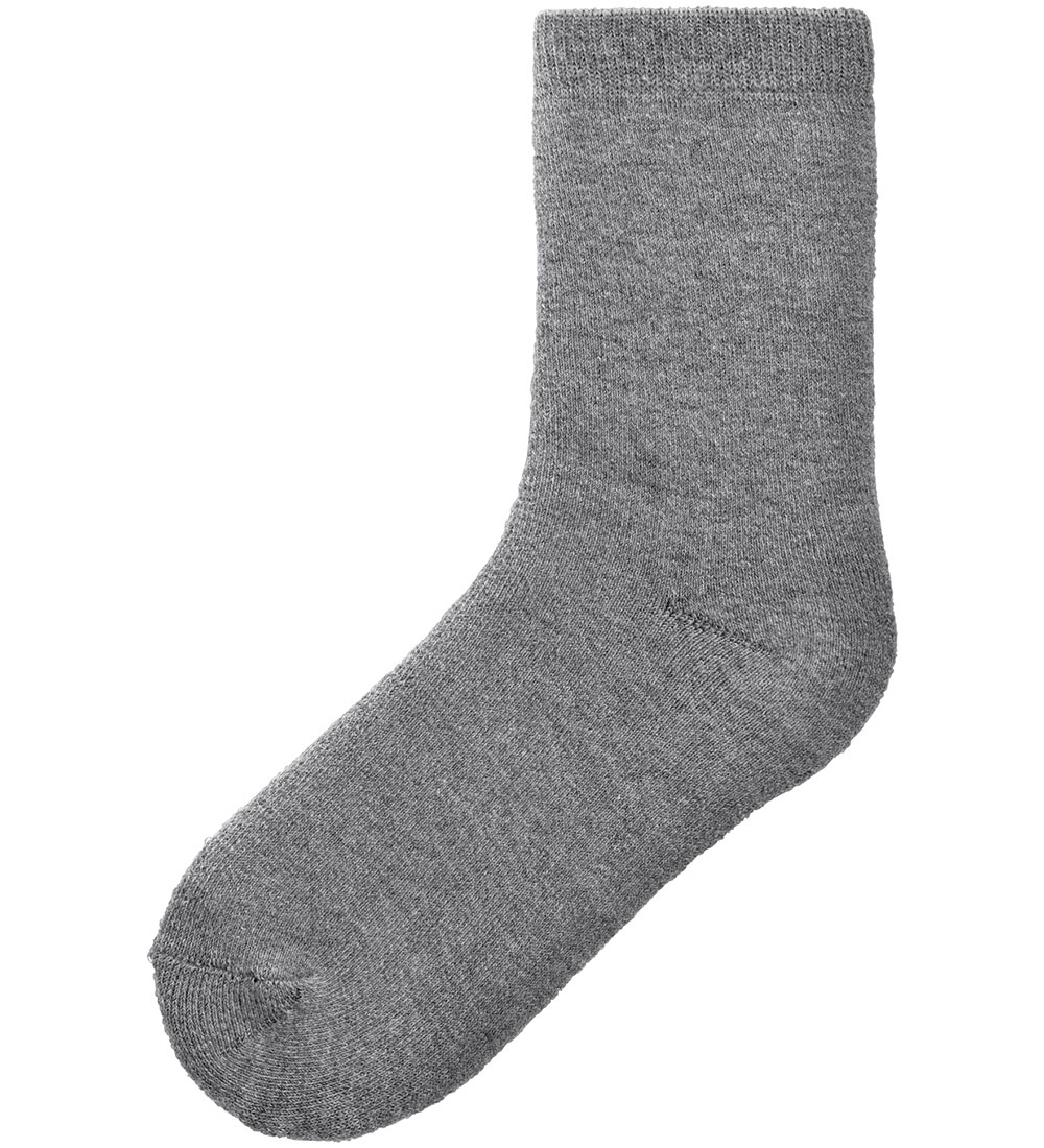 Name It Strømper - Uld/Bomuld - NkmWaksi - Grey Melange