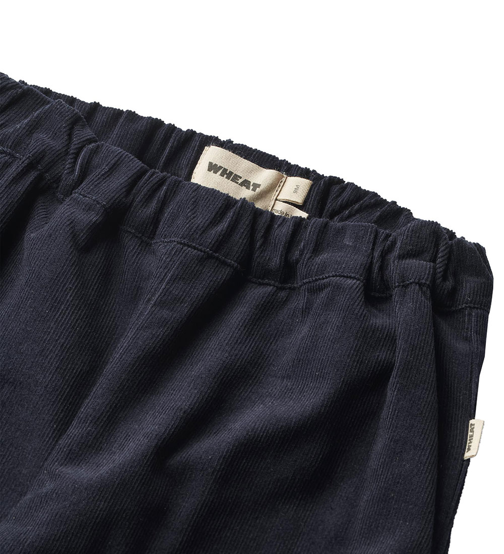 Wheat Fløjlsbukser - Aiden - Navy