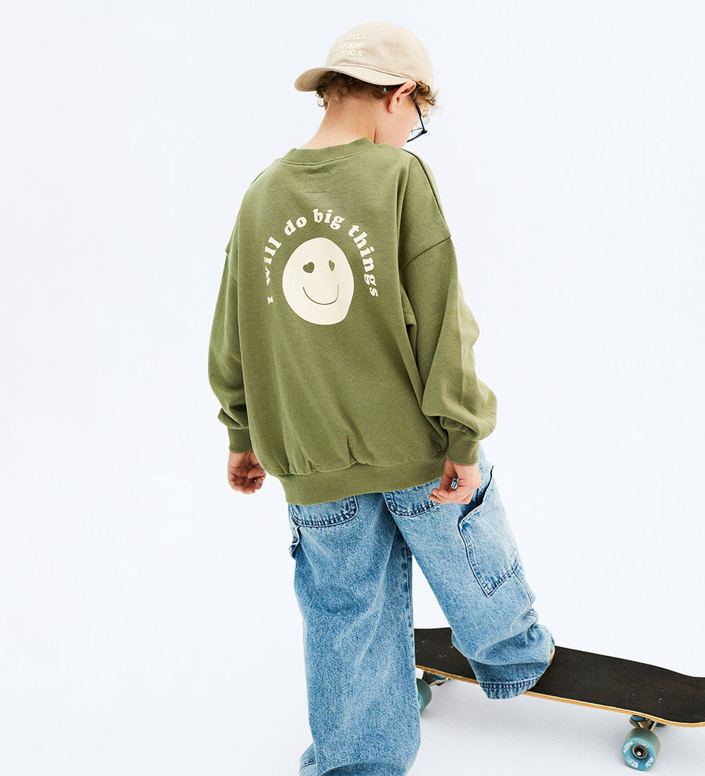 Wheat Sweatshirt - Momu - Green