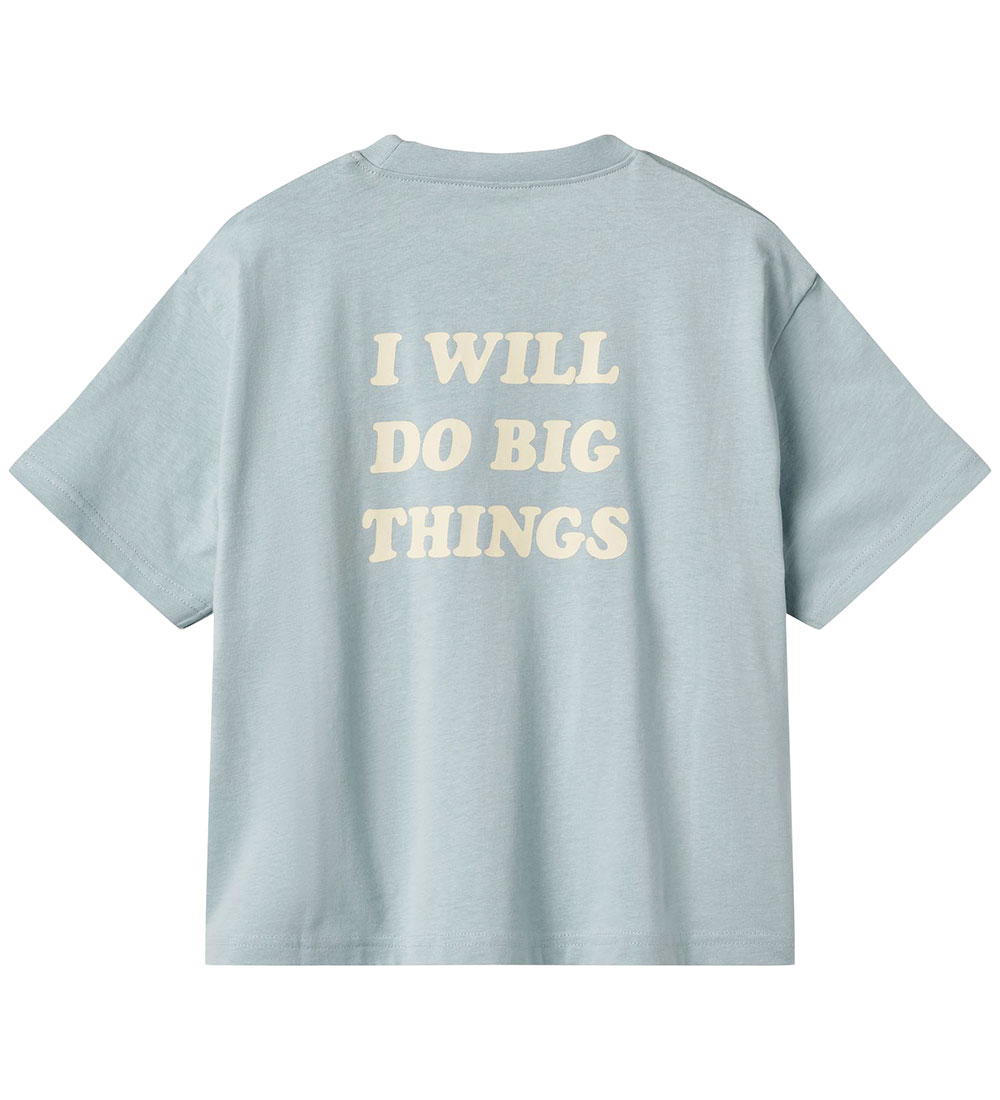 Wheat T-shirt - Noko - Blue