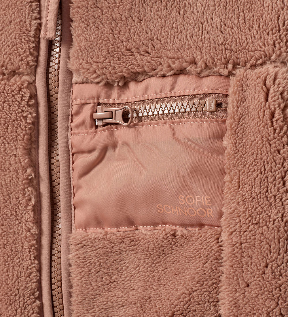 Sofie Schnoor Fleecejakke - Rosy Brown