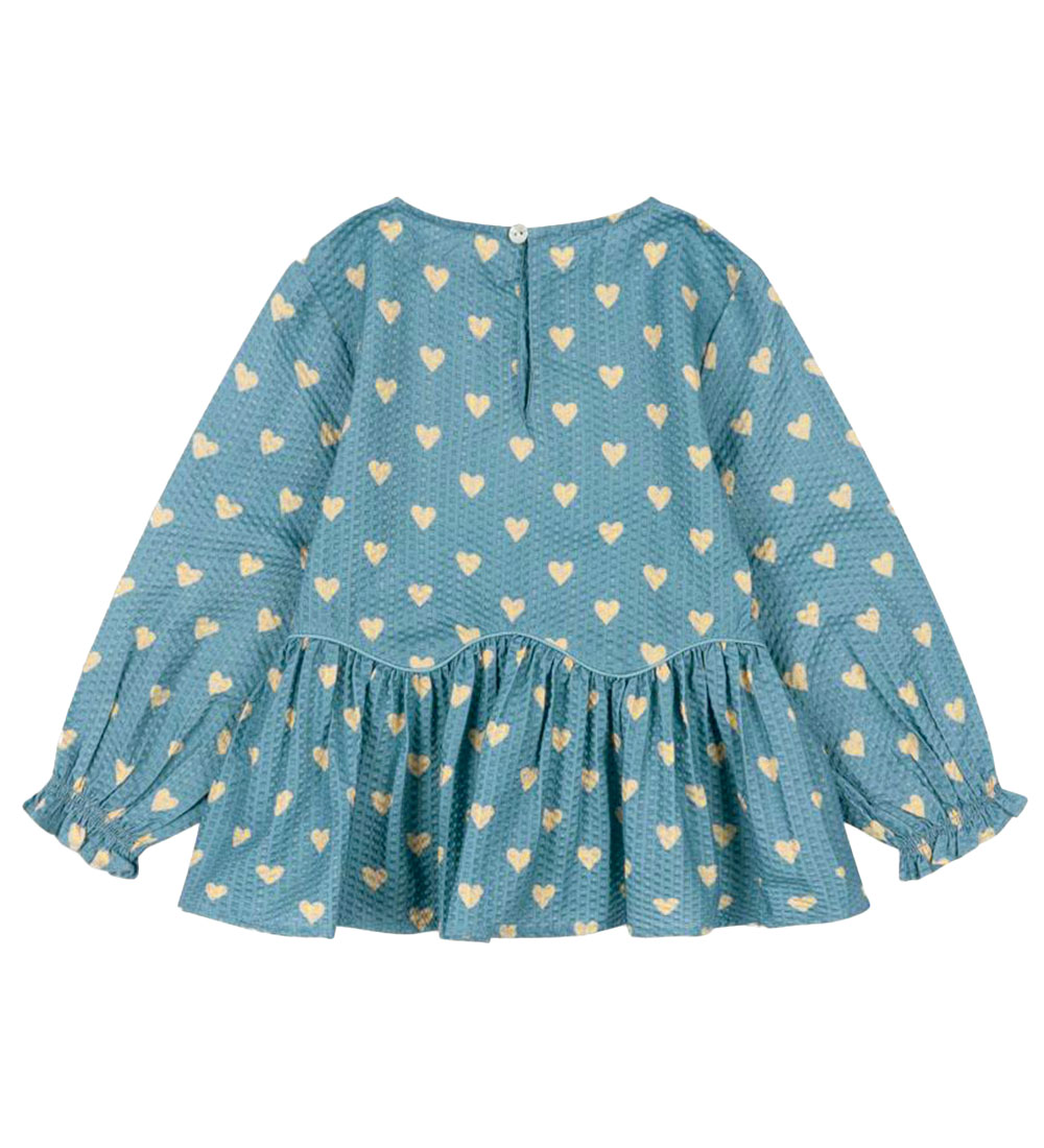 Konges Sløjd Bluse - Vida - Aisuru Blue