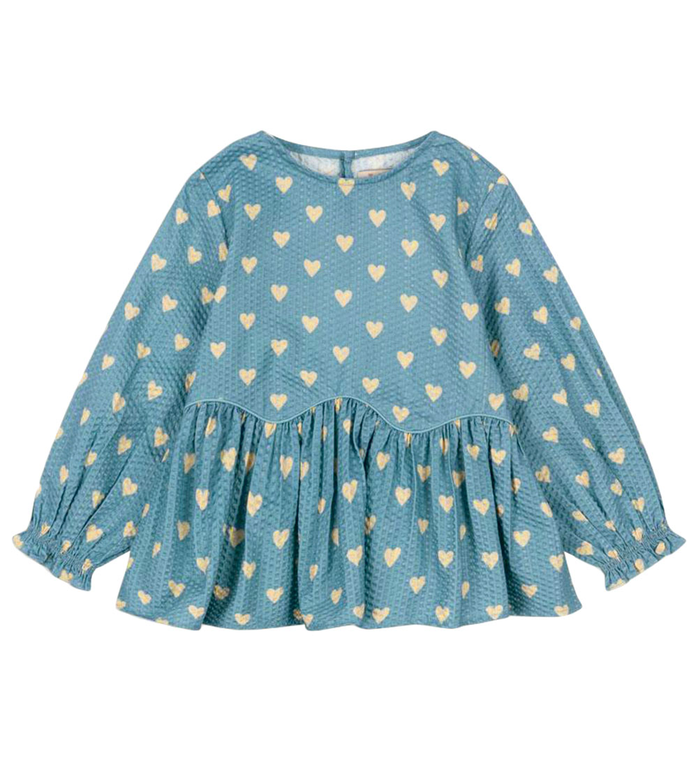 Konges Sløjd Bluse - Vida - Aisuru Blue
