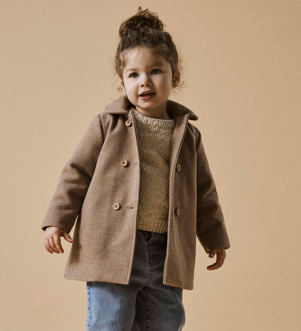 Lil Atelier Overgangsjakke - NmfNalina - Travertine