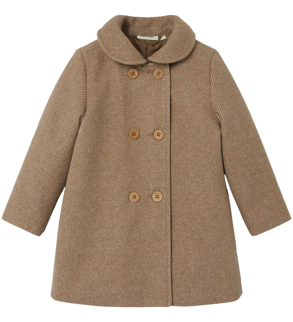 Lil Atelier Overgangsjakke - NmfNalina - Travertine
