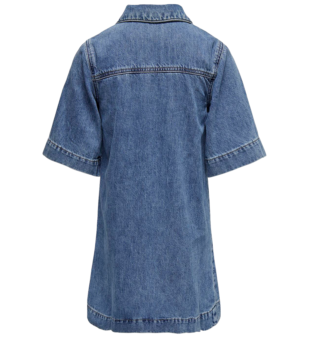Kids Only Kjole - KogTova - Medium Blue Denim