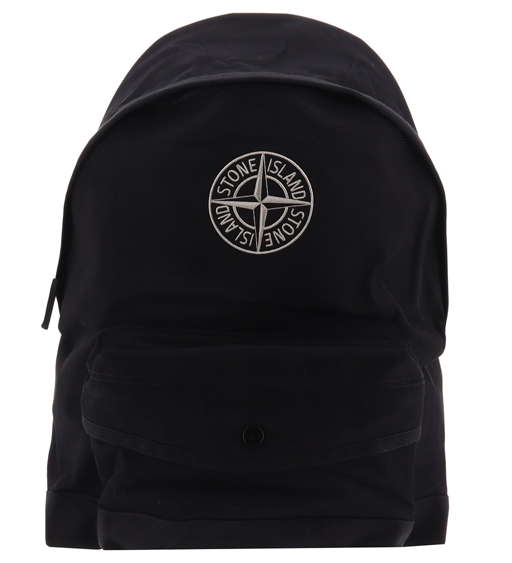 Stone Island Rygsæk - Sort m. Logo