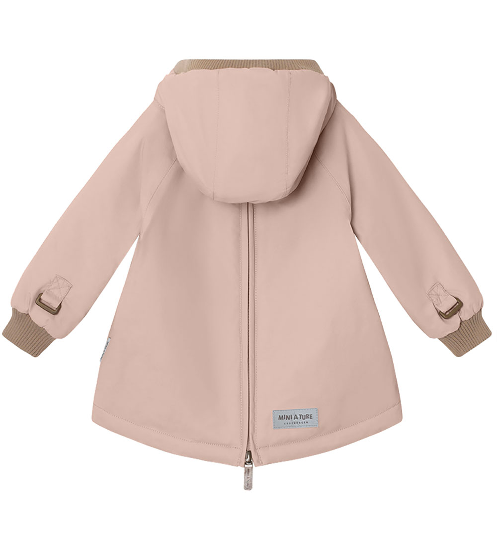 Mini A Ture Vinterjakke - Babywen Fleece - Adobe Rose