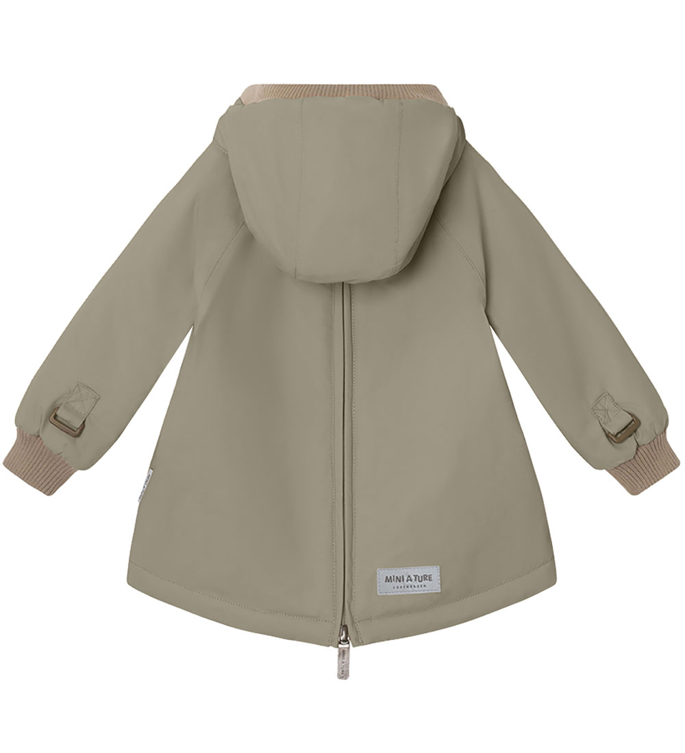 Mini A Ture Vinterjakke - Babywen Fleece - Vert