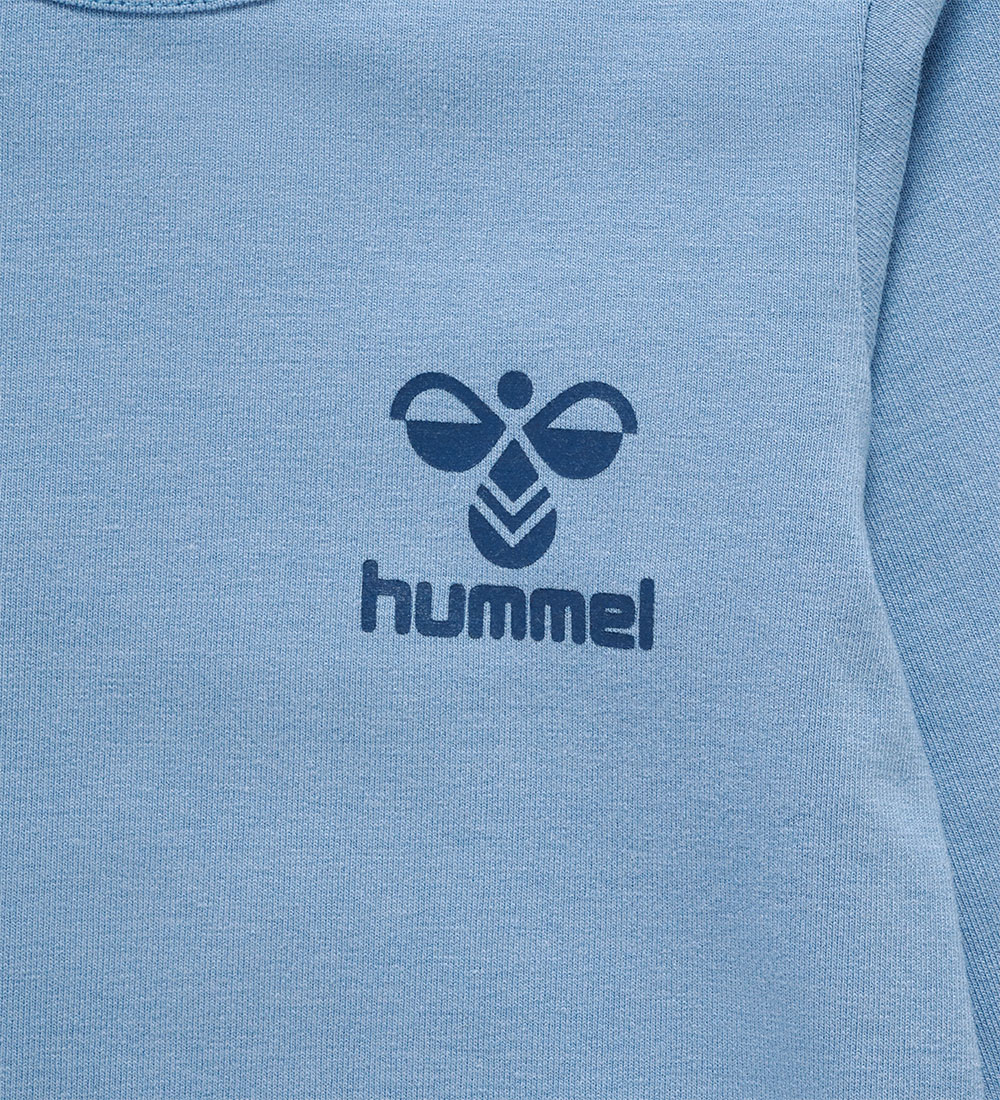 Hummel Body l/æ - hmlMino - Faded Denim