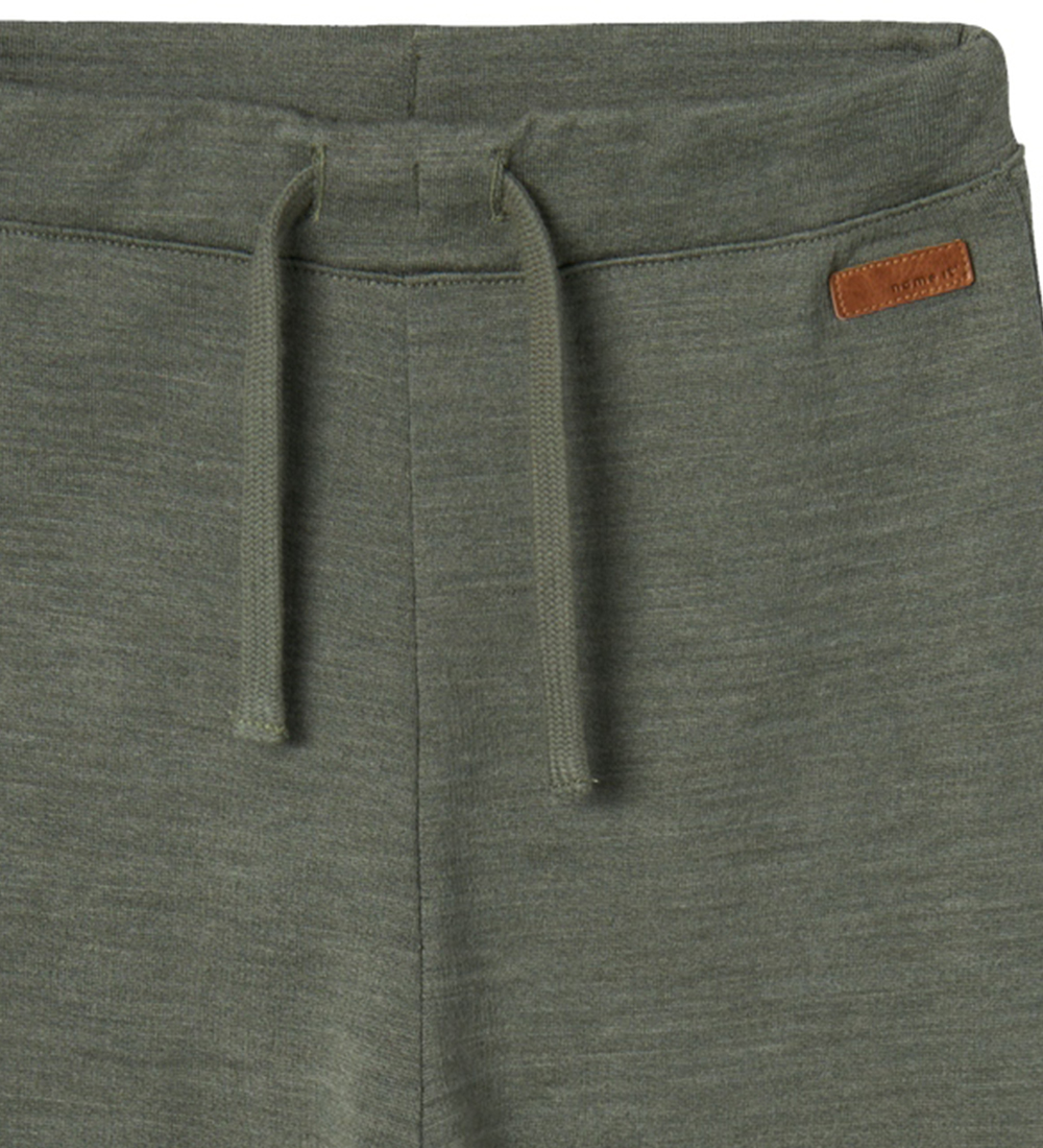 Name It Sweatpants - Uld - NmmWesso - Mulled Basil