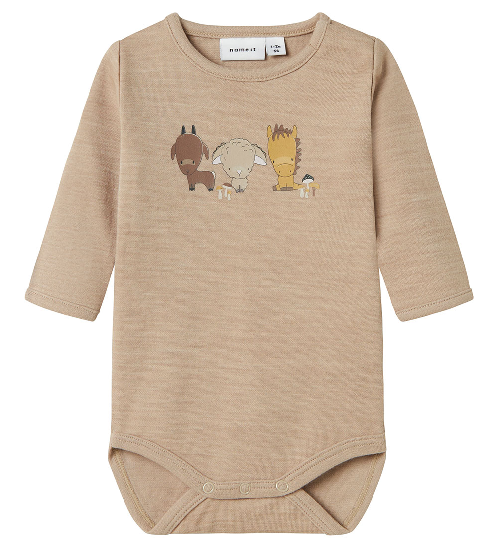 Name It Body l/æ - Uld/Bomuld - NbnWup - Pure Cashmere