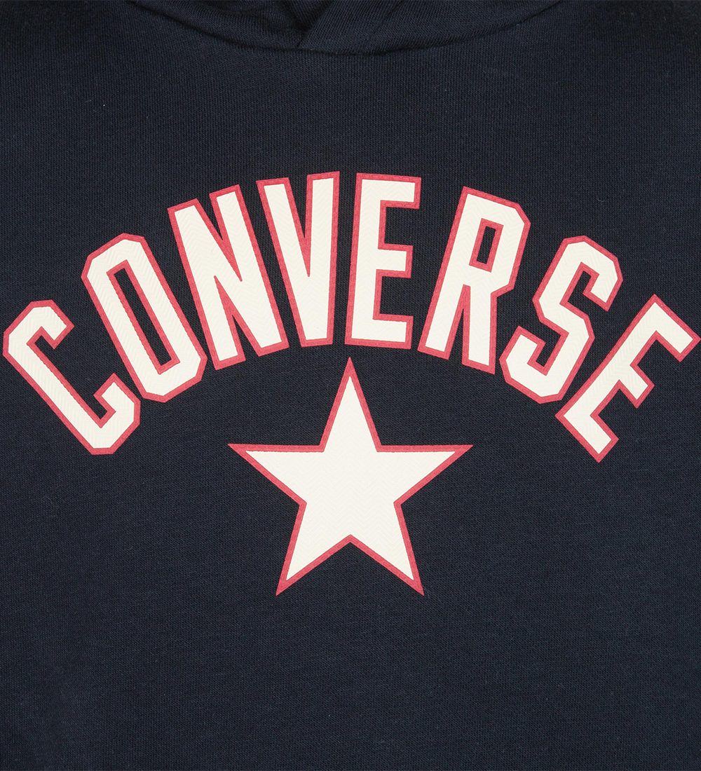 Converse Hættetrøje - Converse Arch - Sort