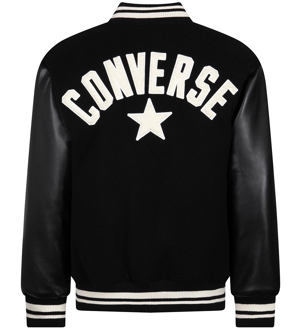 Converse Jakke - Varsity - Sort