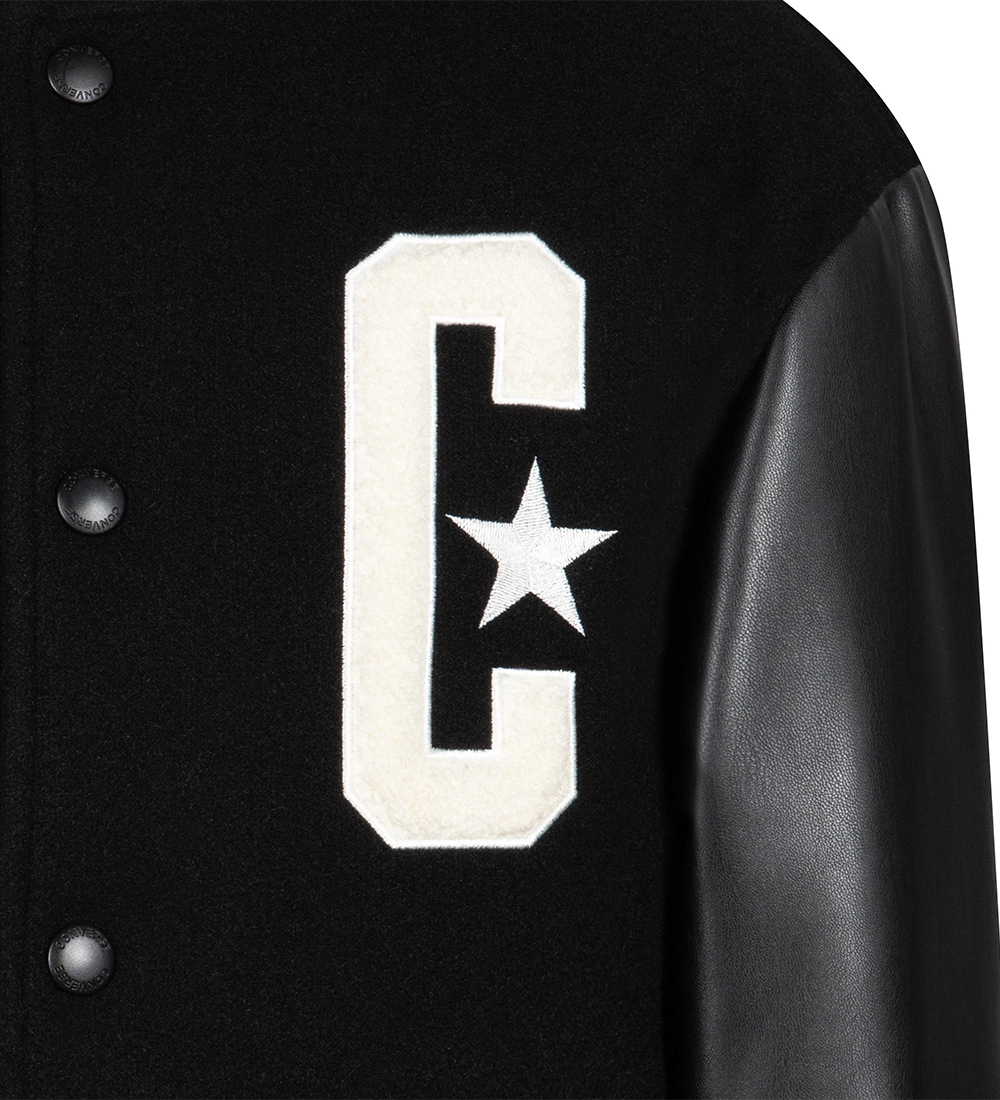 Converse Jakke - Varsity - Sort